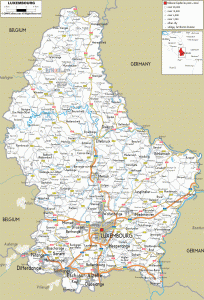 road-map-of-Luxembourg